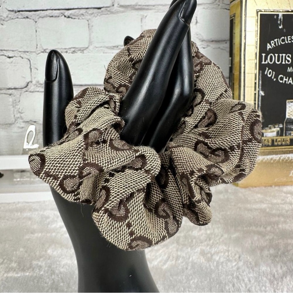 GG Hair scrunchie brand new designer CHOOSE ONE COLOR! Cute gift!